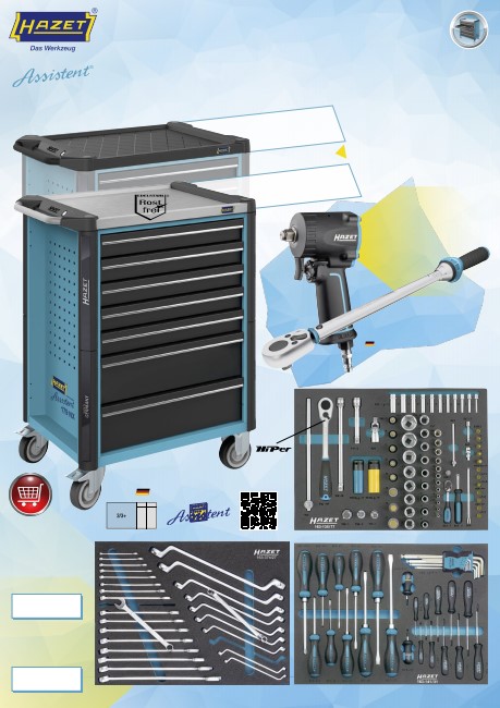 HAZET TORX® screwdriver set 163-266/6 ? Inside TORX® profile ? Number of  tools